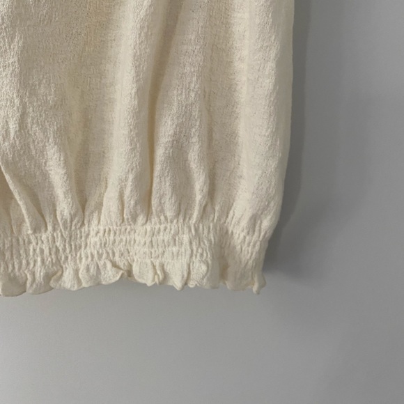 Madewell women’s size medium peasant blouse - Picture 5 of 7